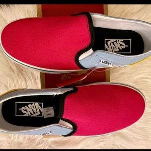 Vans colorblock slip-ins